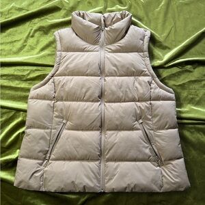 Tommy Hilfiger Light Tan Puffer Vest